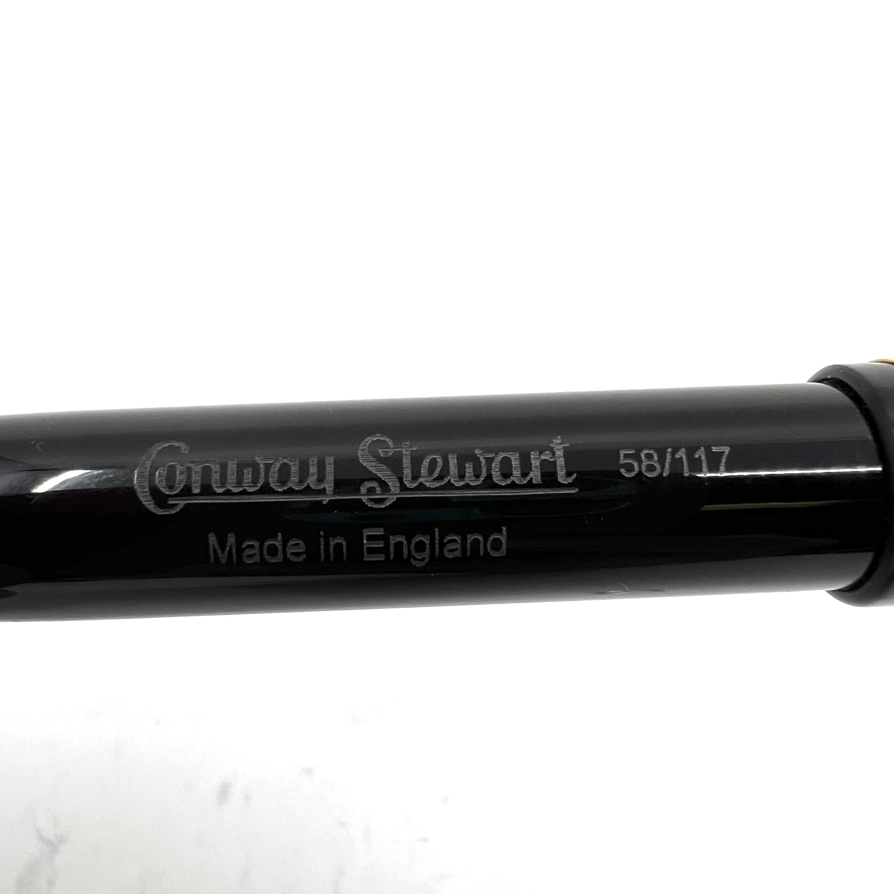 Conway Stewart Full Size Black Ballpoint Pen – Fountain Pen Hospital