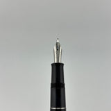 Pelikan M215 Black with silver rings   - Fountain Pen
