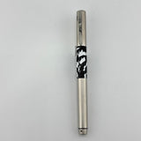 Lamy Logo silver brushed black and white Leopard skin - Fountain Pen