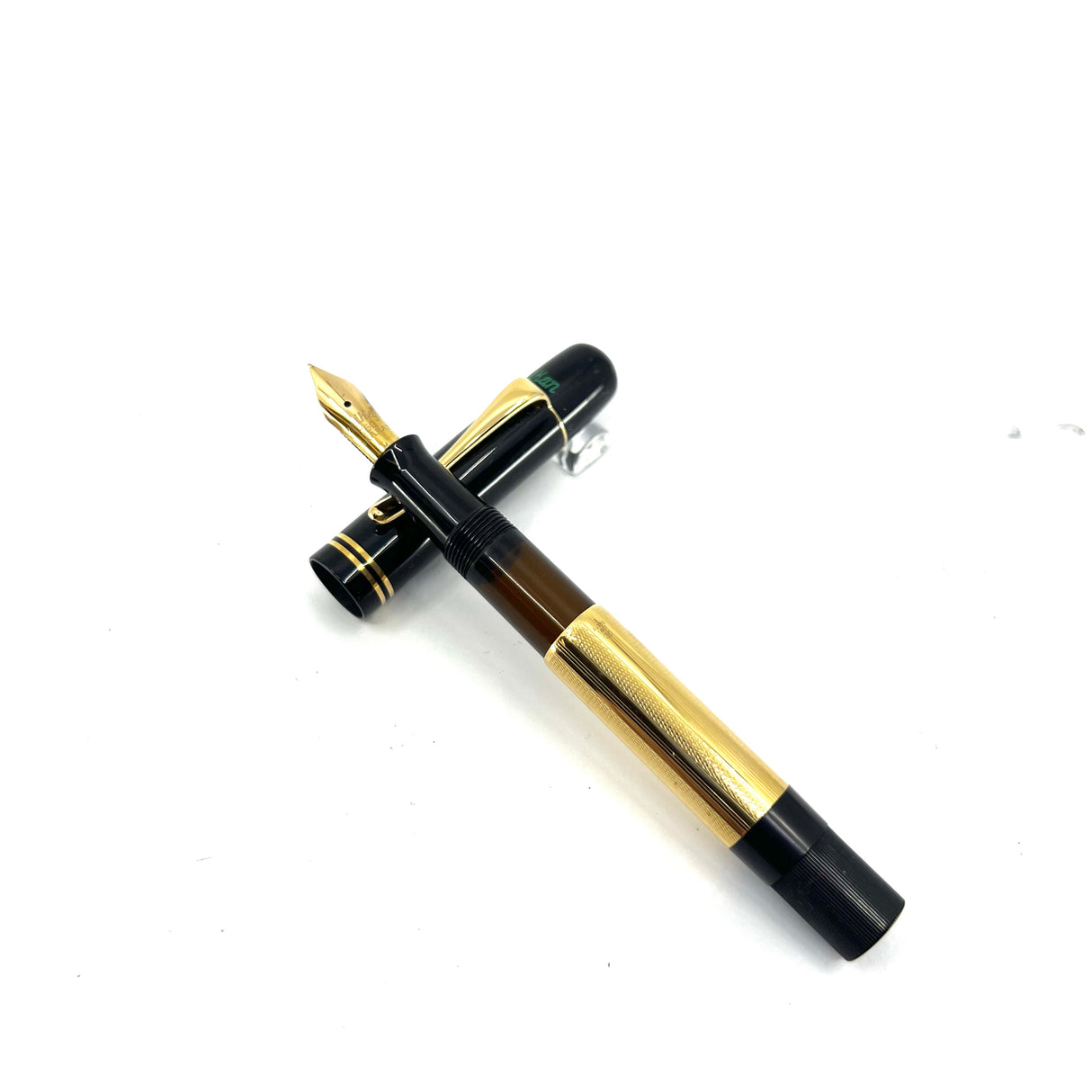 Pelikan Limited Edition 18kt Gold Covered Barrel "1931 Originals of Their Time"  - Medium 18kt Gold Nib.