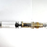 Pelikan M800 Clear Demonstrator Fountain Pen - Engraved Names of Pen Parts