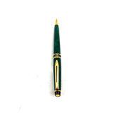 Waterman Expert  Green/Black Marbled Ballpoint Pen