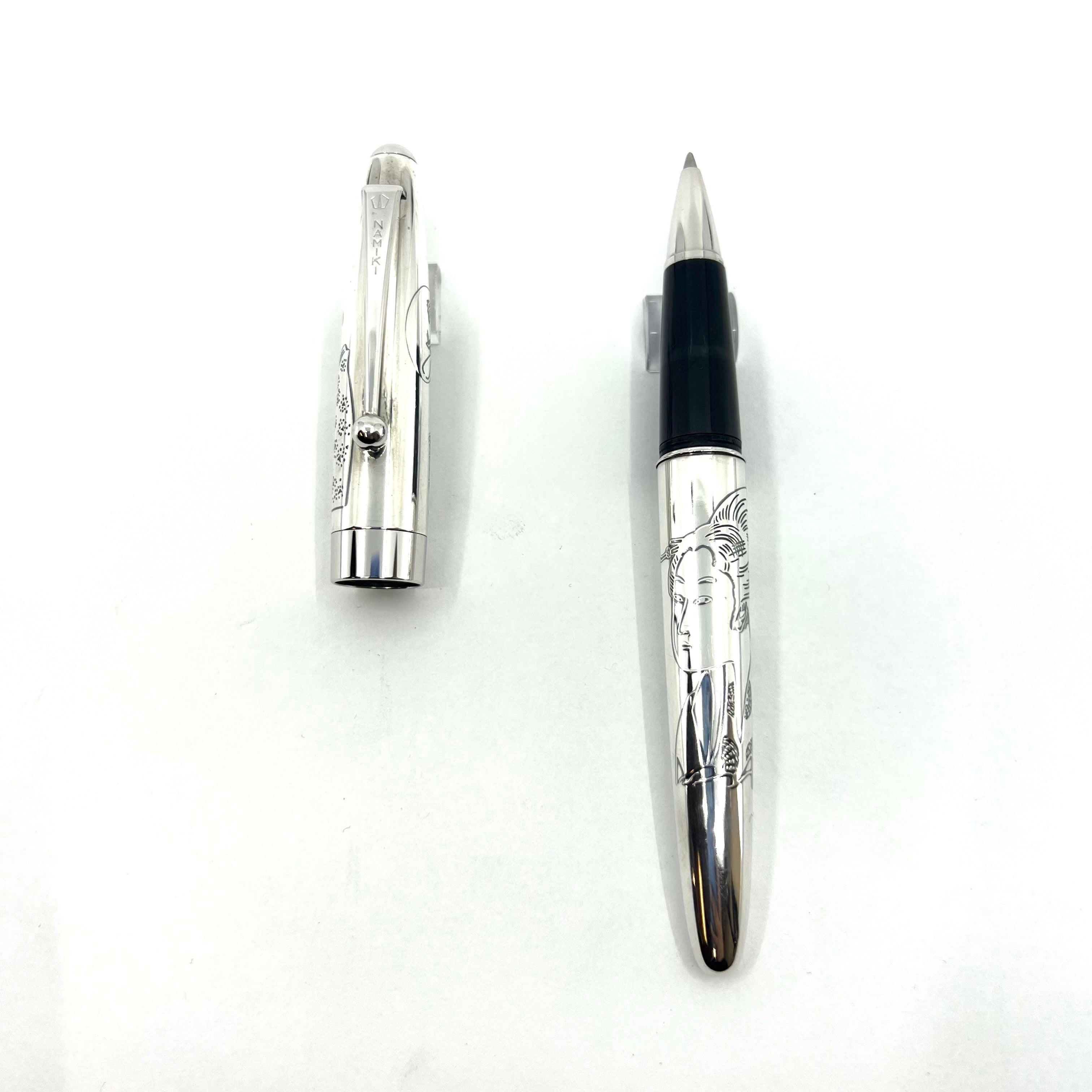 Pilot Namiki Sterling Silver Geisha Rollerball – Fountain Pen Hospital