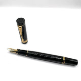 Parker International (Standard Size) Black Duofold Fountain Pen (1989)