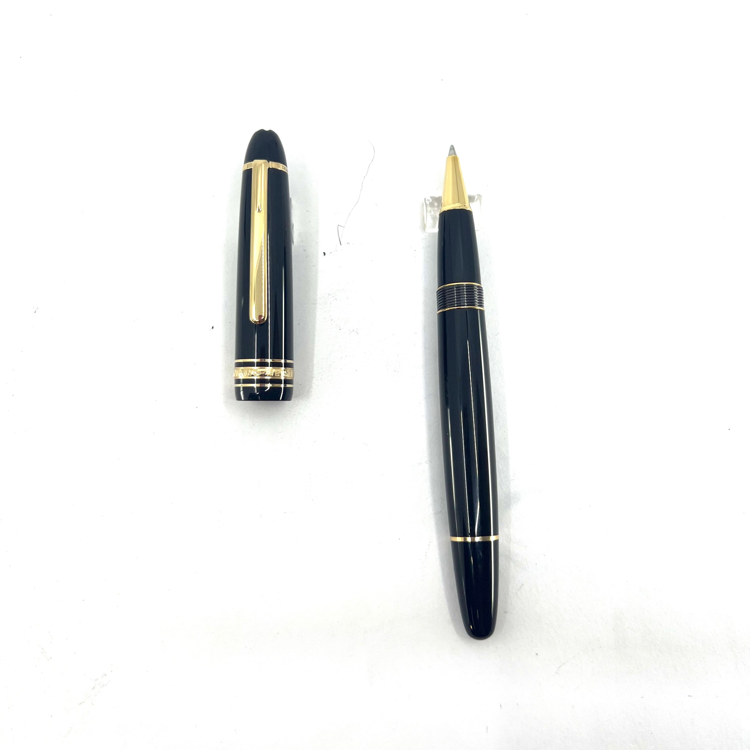 Montblanc Meisterstuck Gold-Coated #162 Black Resin LeGrand