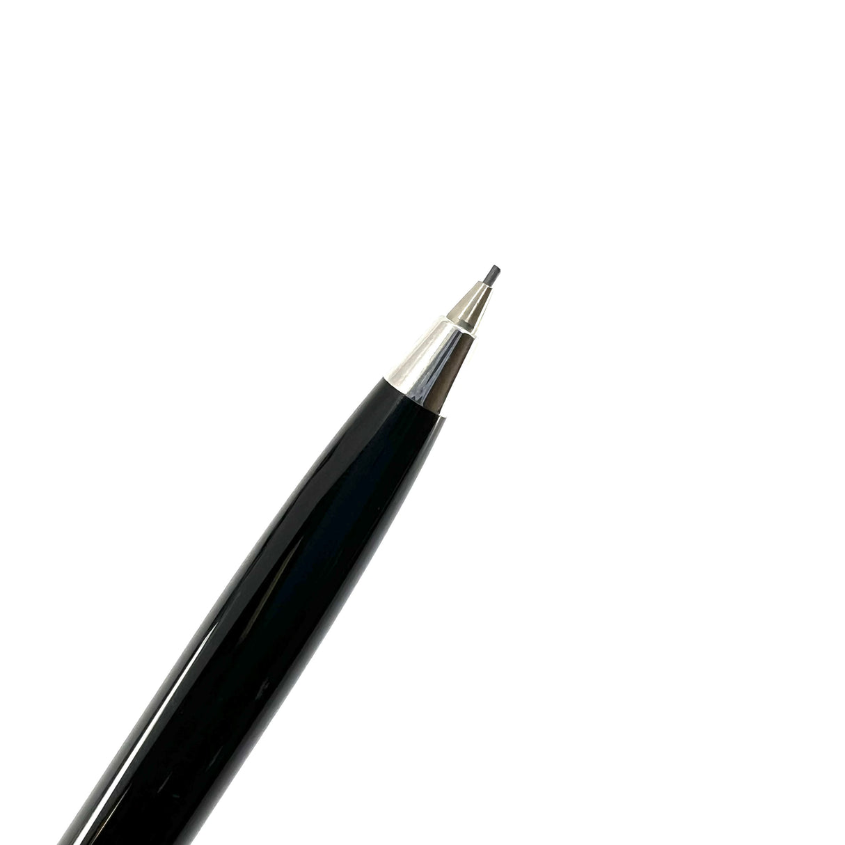 Montblanc Mozart Short Mechanical Pencil 0.7mm - Platinum-Plated Trim - 4 3/8 Inches in Length