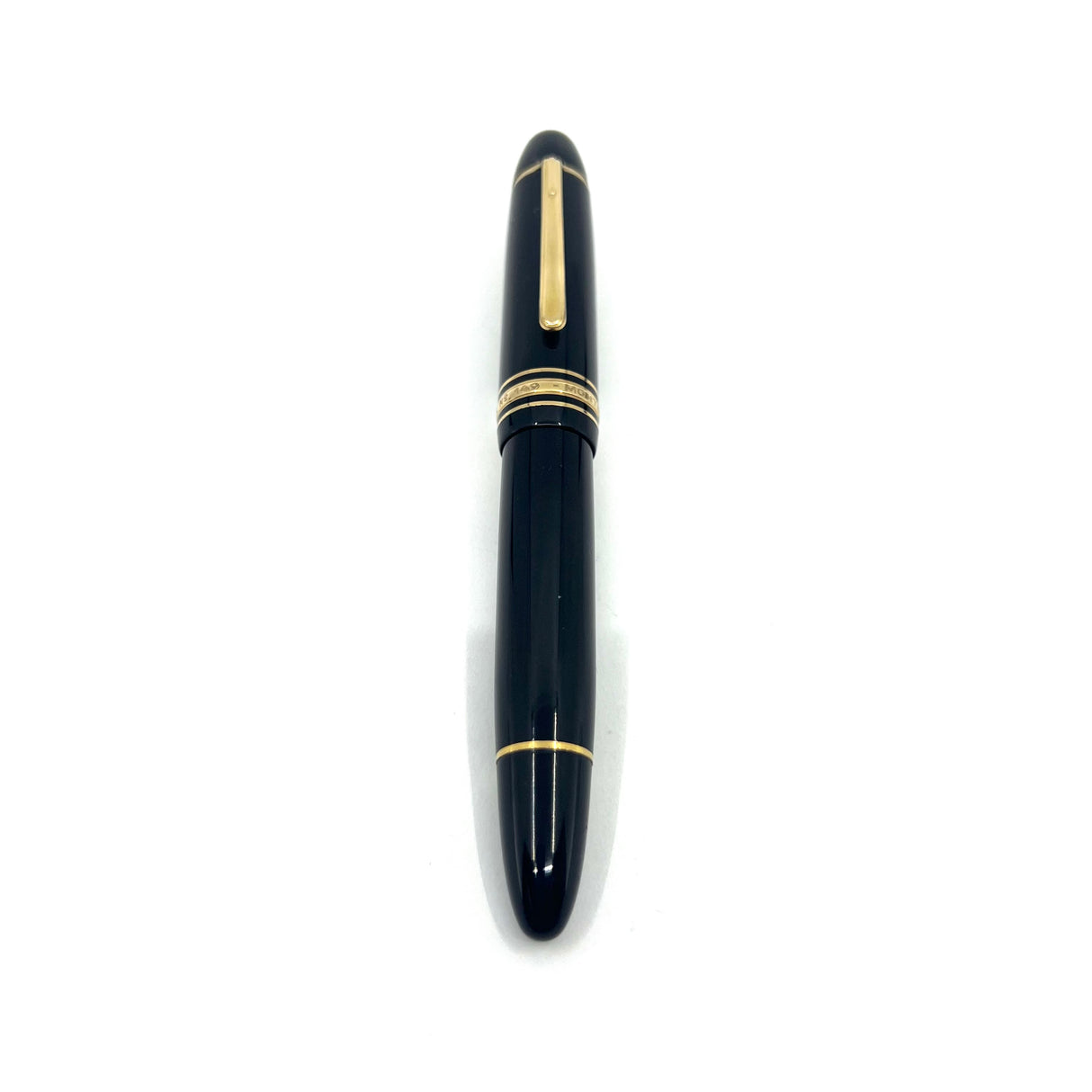Montblanc Meisterstuck Black Resin #149 (Largest) Fountain Pen - Fine 18C Gold Nib
