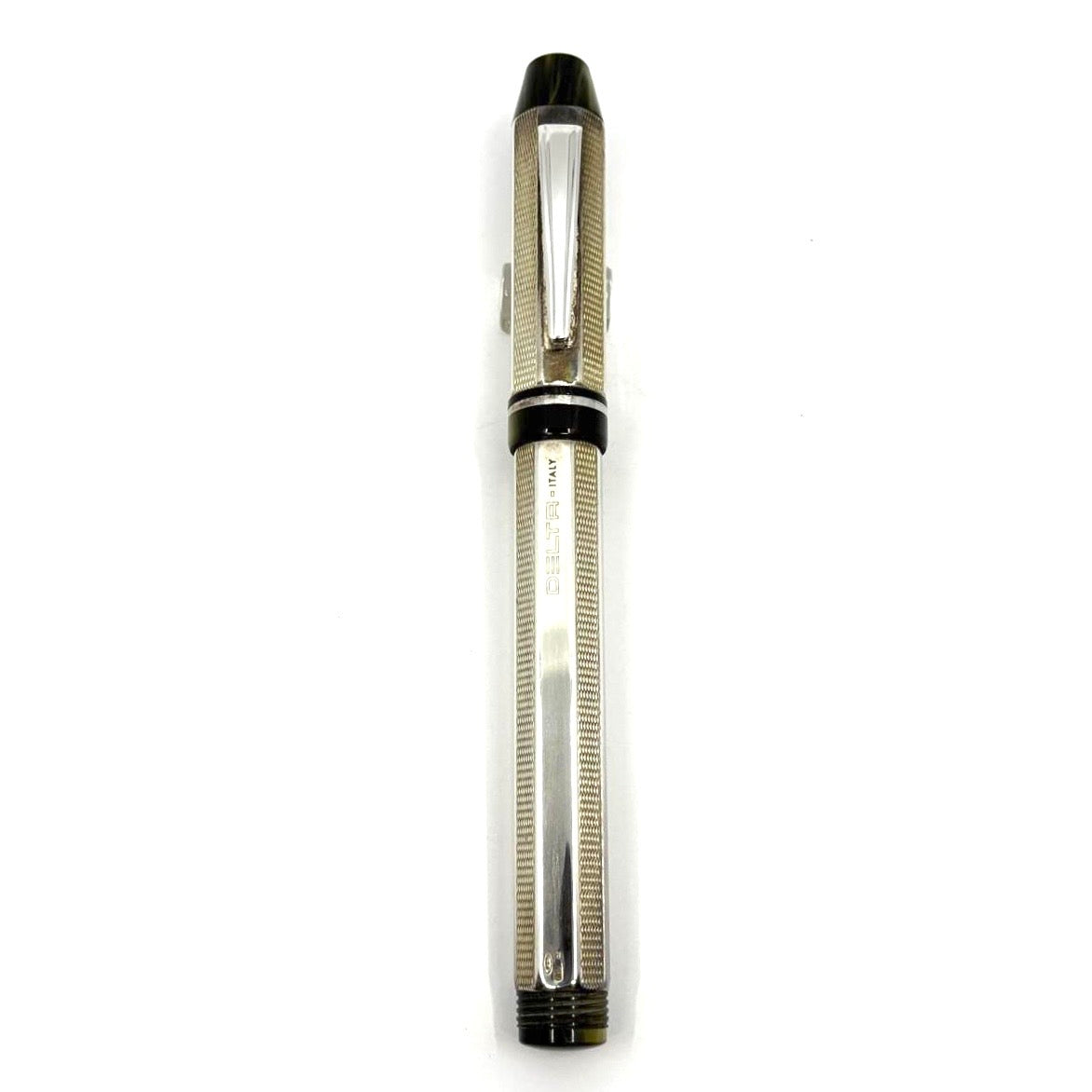 Delta Profili 8-Sided Sterling Silver Fountain Pen