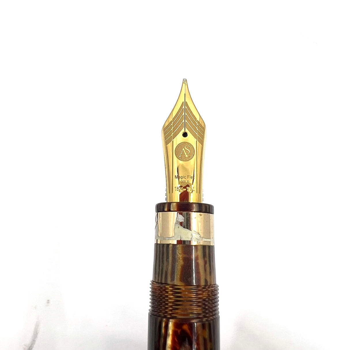 ASC (Armando Simoni Club) Ogiva Oversized Extra Art Nouveau Arco Celluloid Limited Edition  Fountain Pen