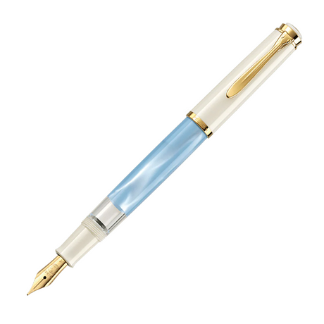 Pelikan Classic 200 Pastel-Blue Blue & White - Fountain Pen