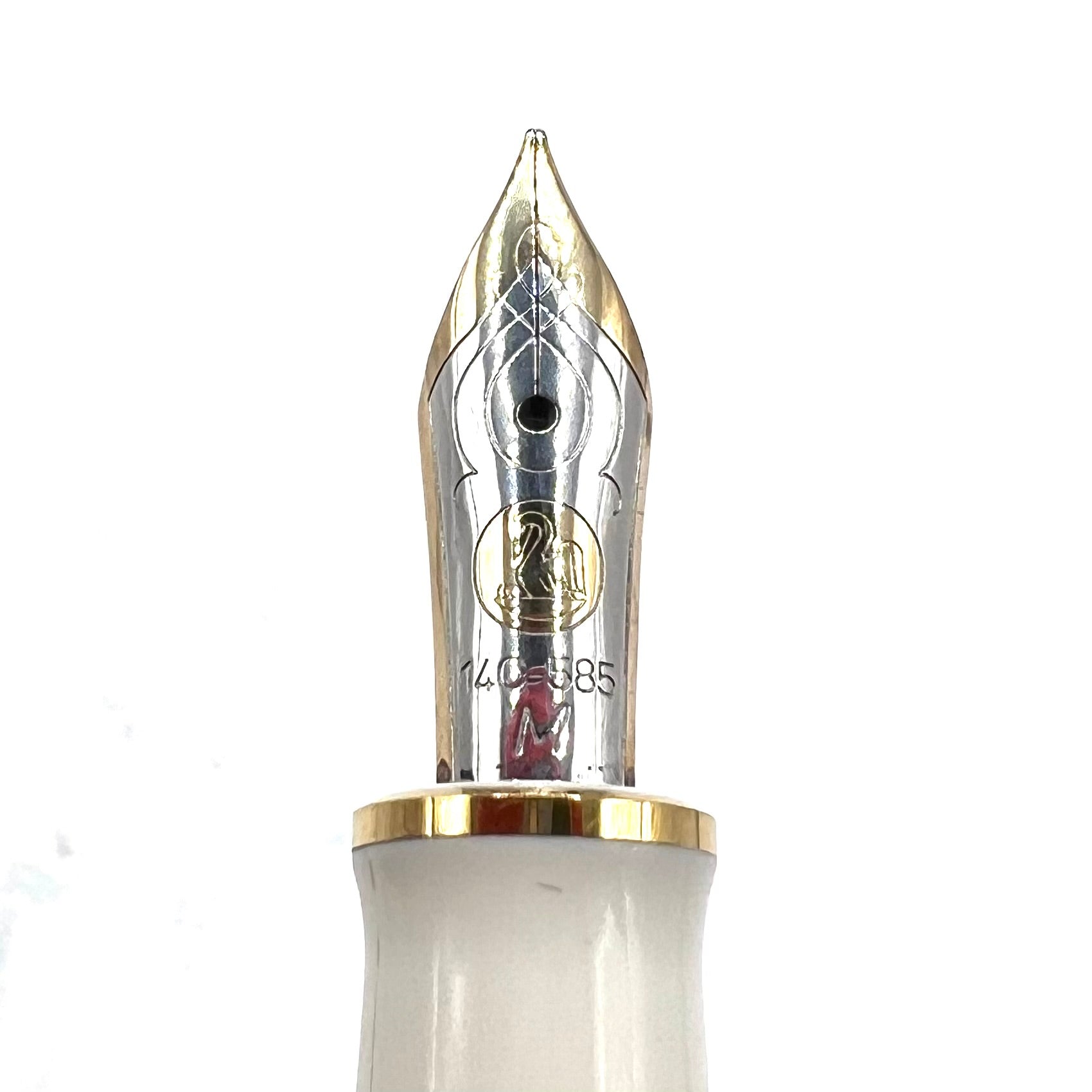 Pelikan M400 Honey Green Transparent Tortoise Fountain Pen (Ca