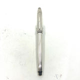 Cross Townsend Sterling Silver Fountain Pen - Etched Vertical Lines - Stainless Steel Nib