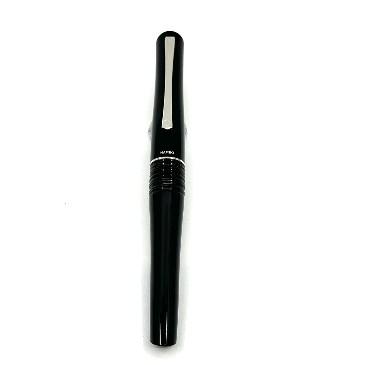Pilot-Namiki Black Lacquered Bamboo Metal  Oversized Fountain Pen - Fine 14kt Gold Nib