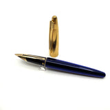 Waterman Edson Blue Translucent Fountain Pen