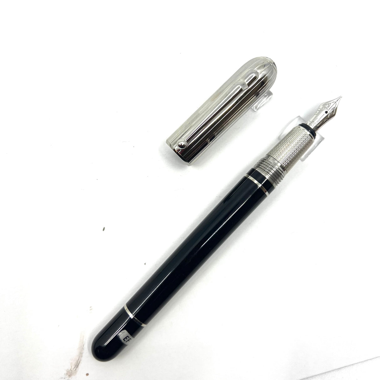 Dunhill Sidecar Fountain Pen - Palladium Plated Cap