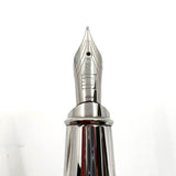 S.T. Dupont Large Line D Fountain Pen - Alternating Chain Nail Pattern & Smooth Pattern