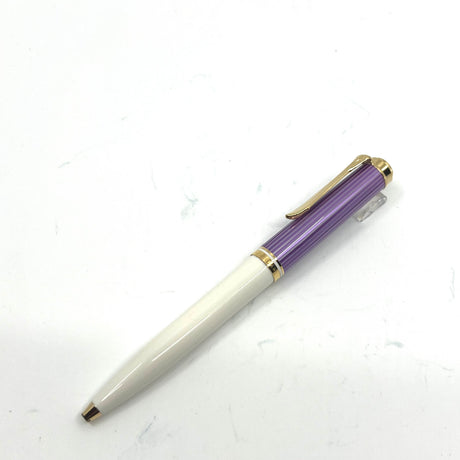 Pelikan K600 Violet-White Striped Ballpoint Pen