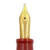 OMAS Milord Paragon Coral Fountain Pen - Medium 18kt Gold Nib