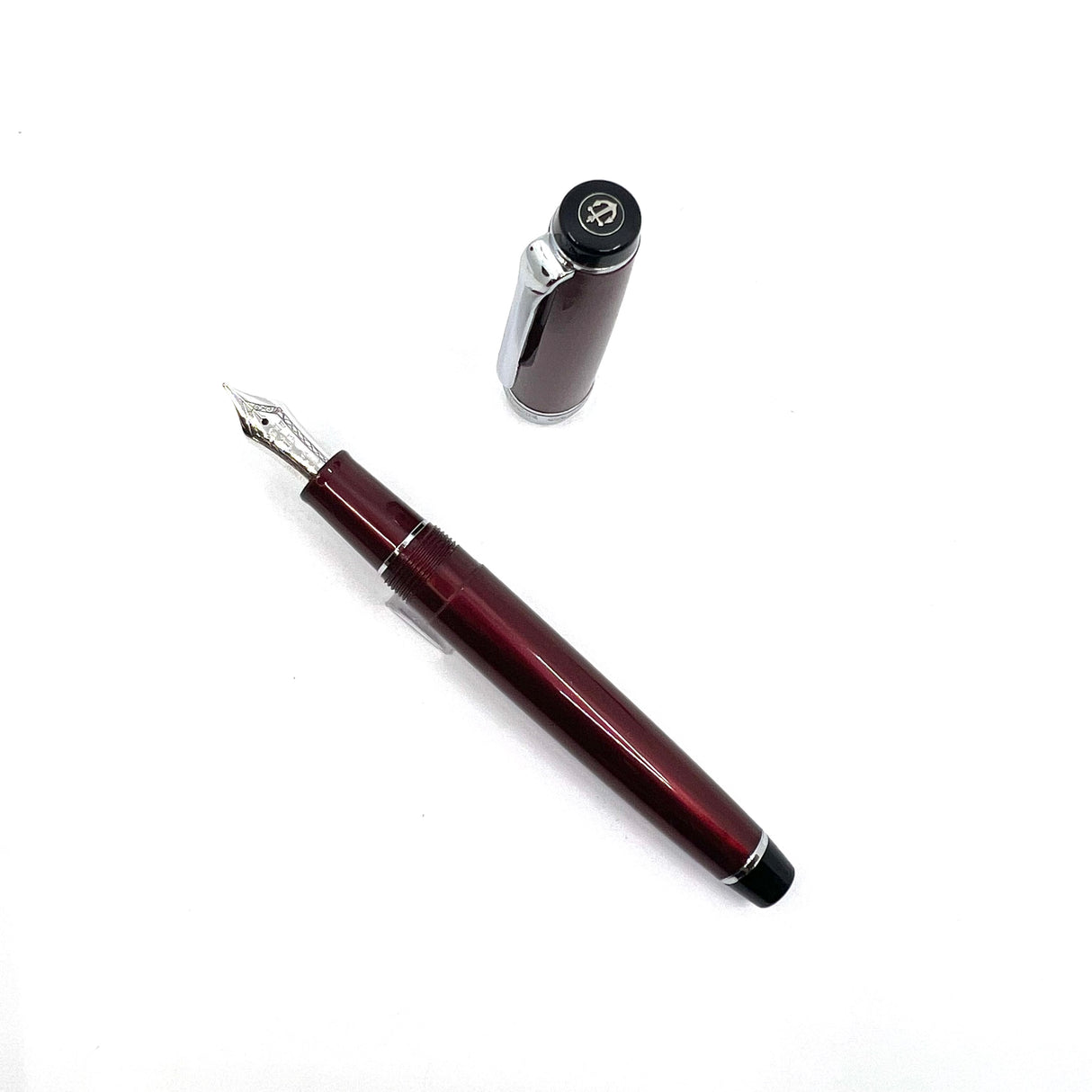 Sailor Metallic Burnished Red Professional Gear Slim Fountain Pen