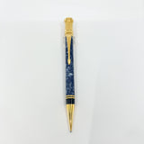 Parker Duofold Marble Blue Mechanical Pencil 0.9mm (Circa 1991)