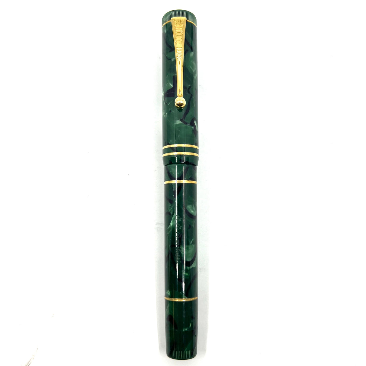 OMAS Ercolessi Green Marbled Celluloid Limited Edition Fountain Pen