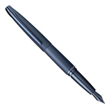 Cross ATX Sandblasted Dark Blue Stainless Steel Medium Nib Fountain Pen