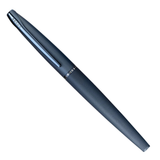 Cross ATX Sandblasted Dark Blue Stainless Steel Medium Nib Fountain Pen