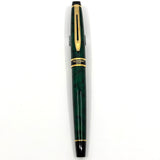 Waterman Expert  Green/Black Marbled Fountain Pen