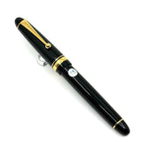 Pilot Black Custom 742 Fountain Pen - Flexible Falcon 14kt Gold Nib