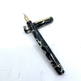 OMAS Galileo Black & Pearl  Marbled Celluloid Limited Edition Fountain Pen