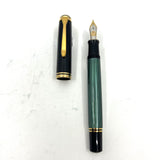 Pelikan M800 Black/Green Striped Fountain Pen