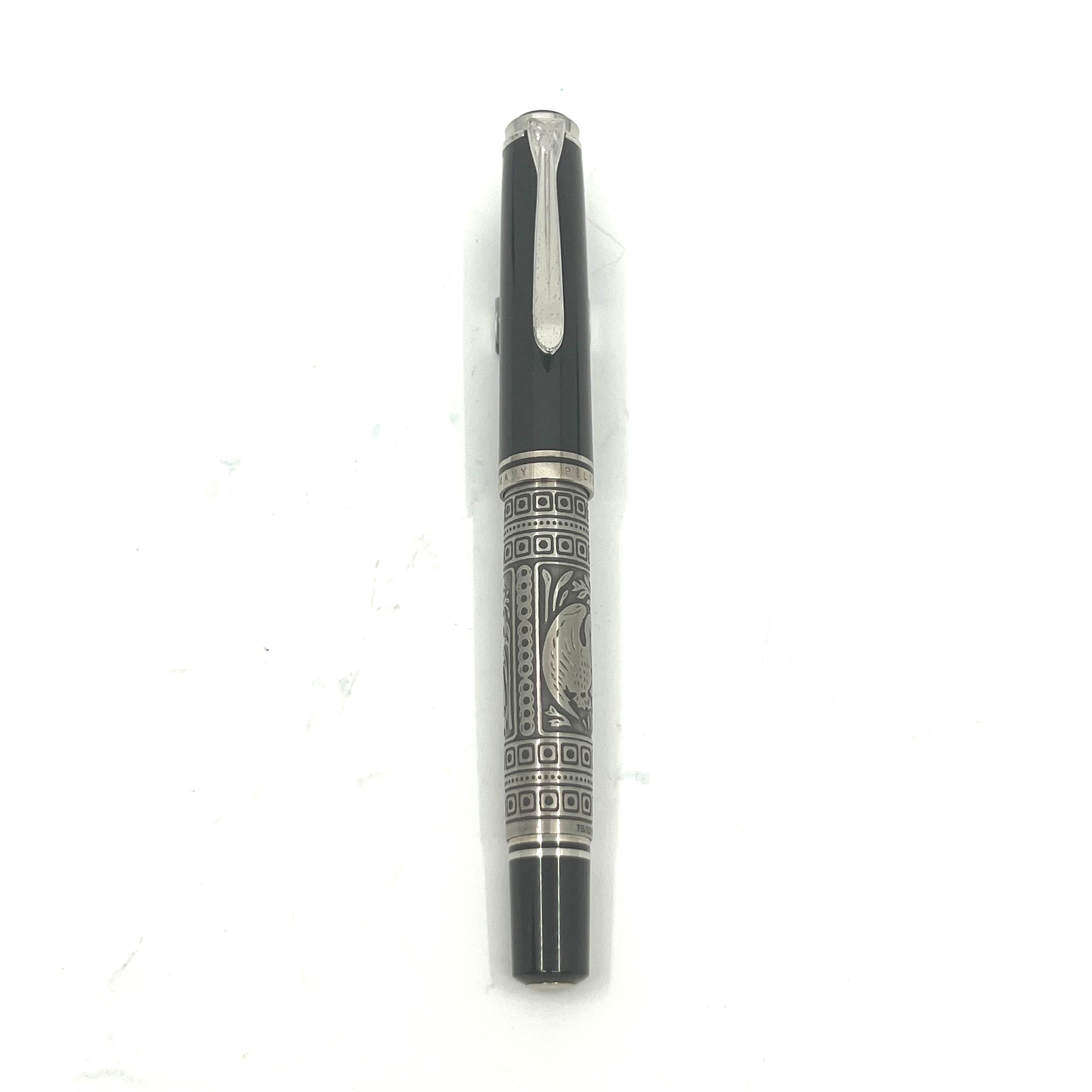 Pelikan M910 Toledo Sterling Silver Fountain Pen – Fountain Pen