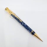 Parker Duofold Marble Blue Mechanical Pencil 0.9mm (Circa 1991)