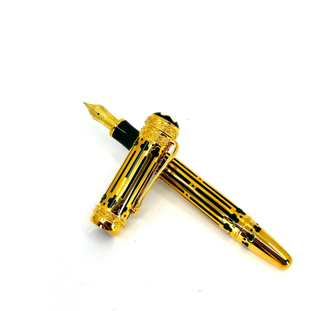 Montblanc Peter The Great Fountain Pen - Patron Of The Arts Limited  Edition-Fine 18kt Gold Nib