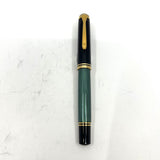 Pelikan M800 Black/Green Striped Fountain Pen