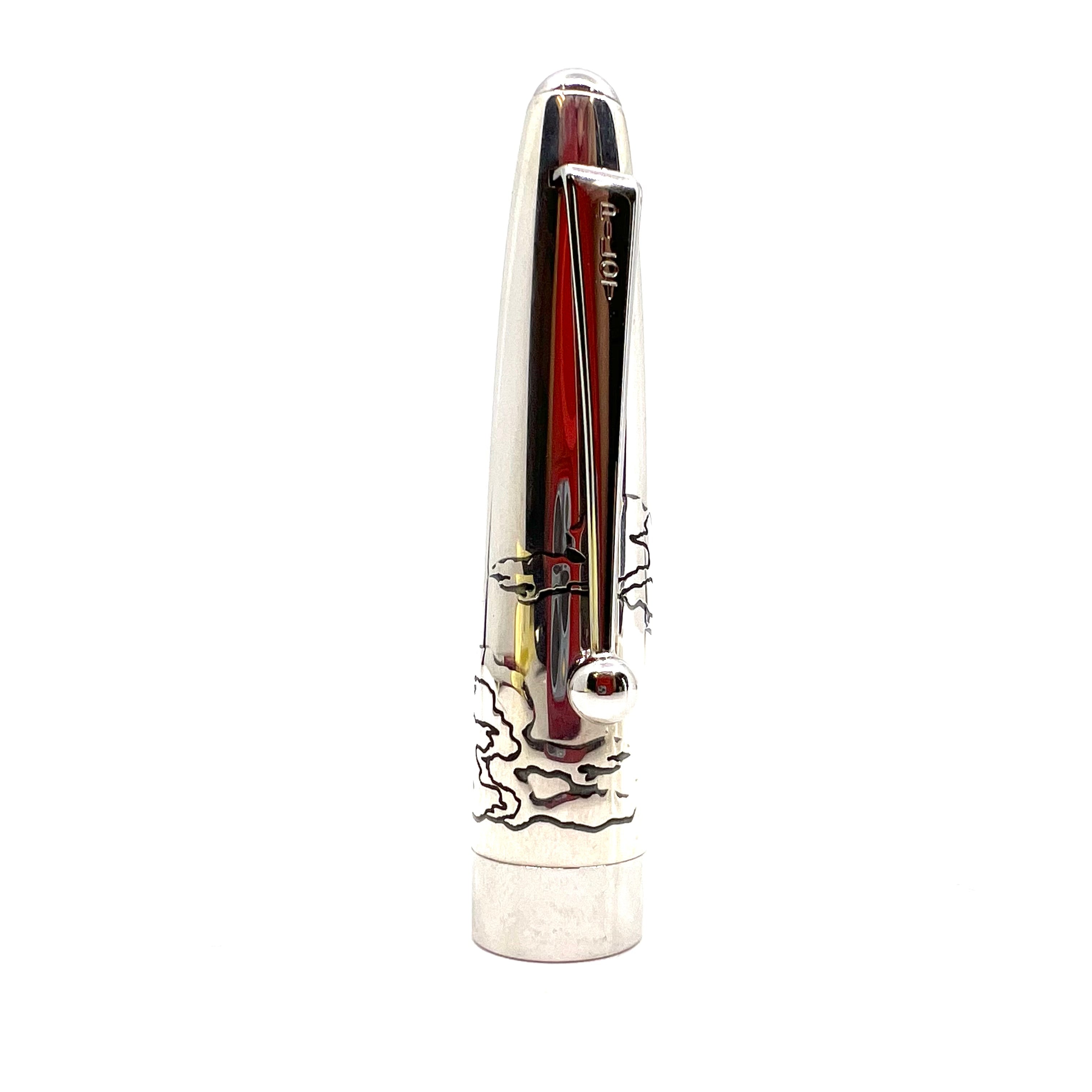 Pilot Sterling Silver Mt. Fuji & Wave Fountain Pen – Fountain Pen