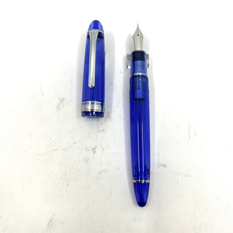 Sailor 1911 Large Blue Moon Transparent Fountain Pen