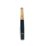 Aurora Optima Art Deco Special Edition Fountain Pen - Fine 18kt Gold Nib