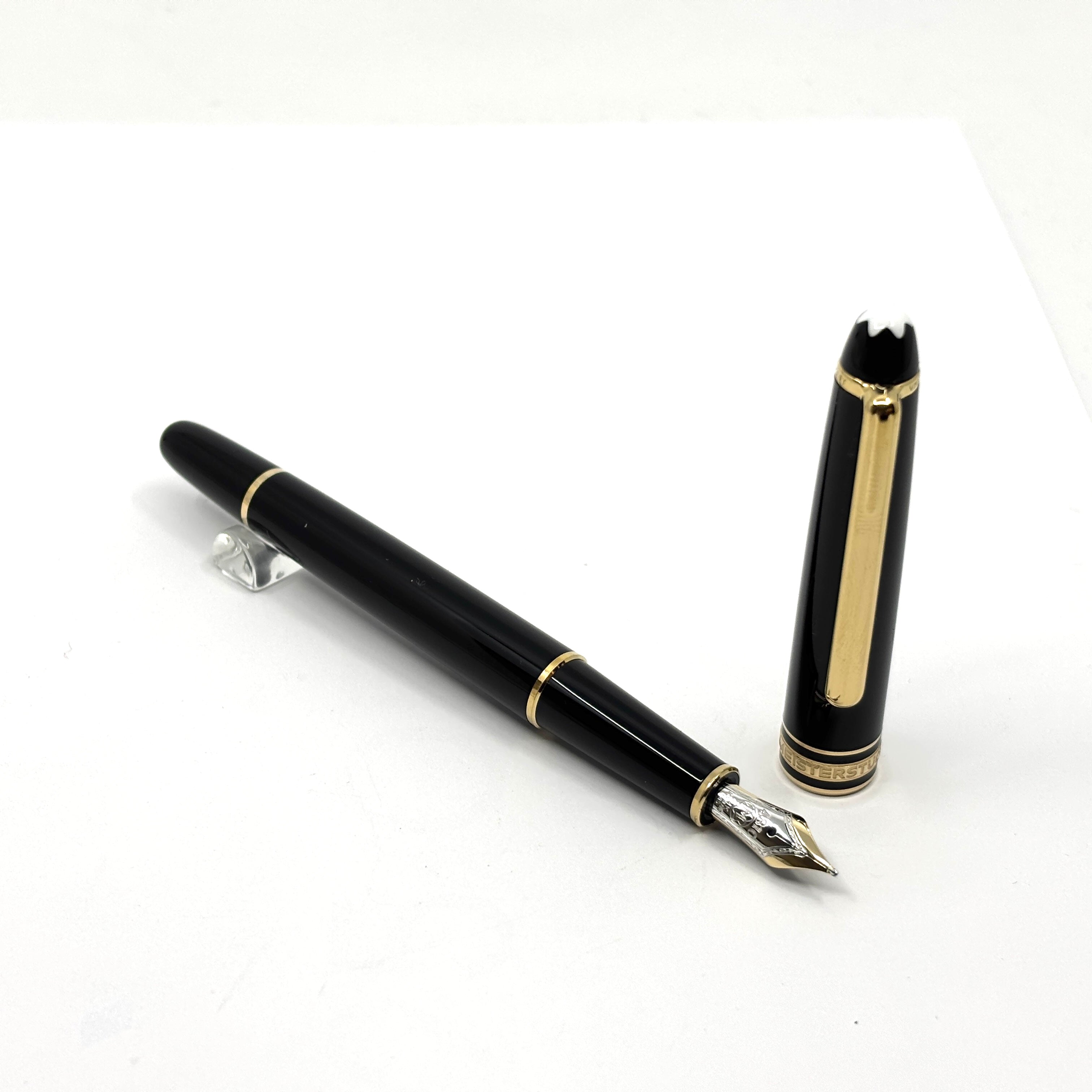 Montblanc Classique #144 Black Resin Fountain Pen – Fountain