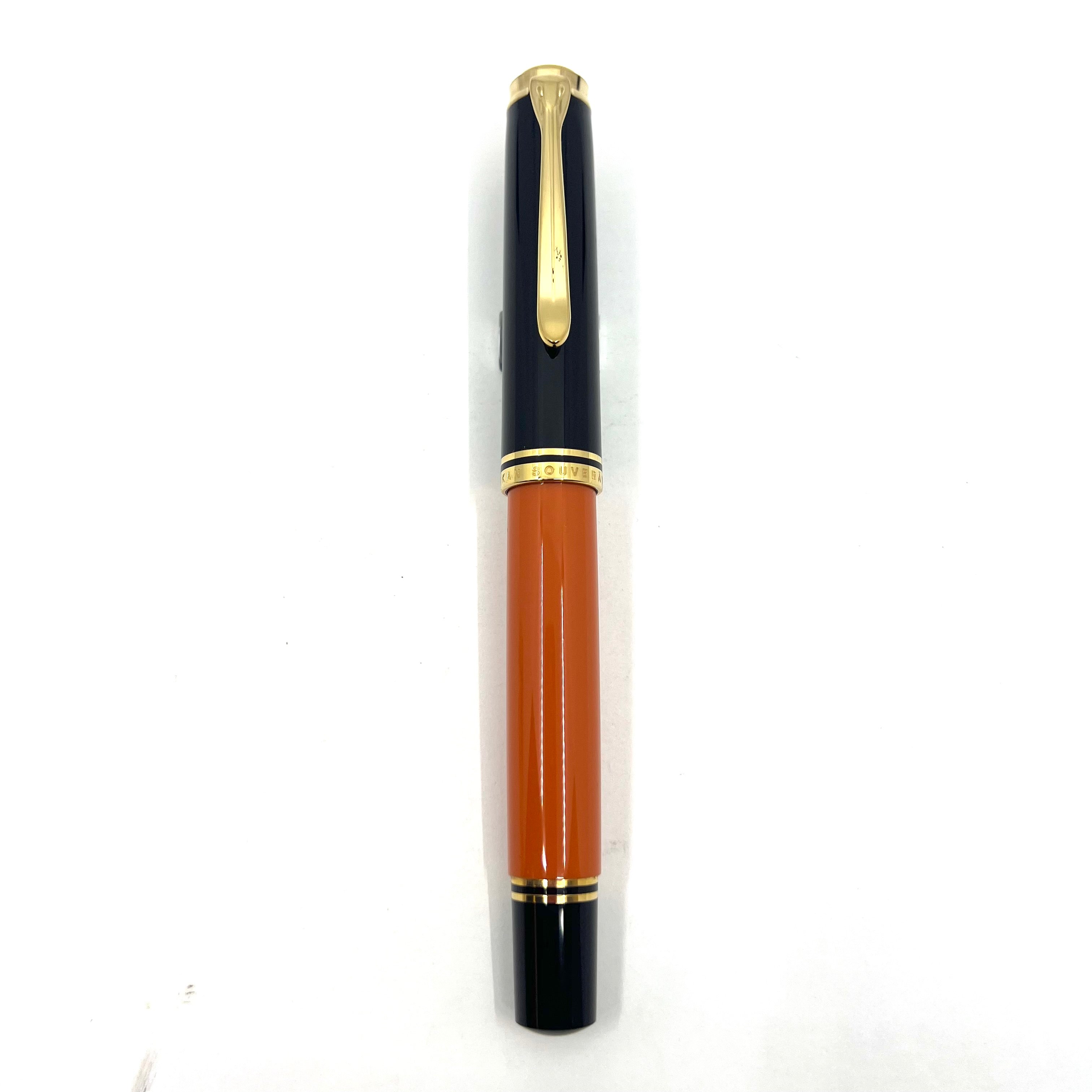 Pelikan M800 Souveran Burnt Orange Fountain Pen – Fountain Pen