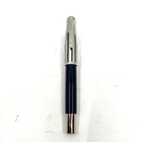 Pelikan M625 Sterling Silver Cap/Blue Translucent Barrel Fountain Pen - RARE!