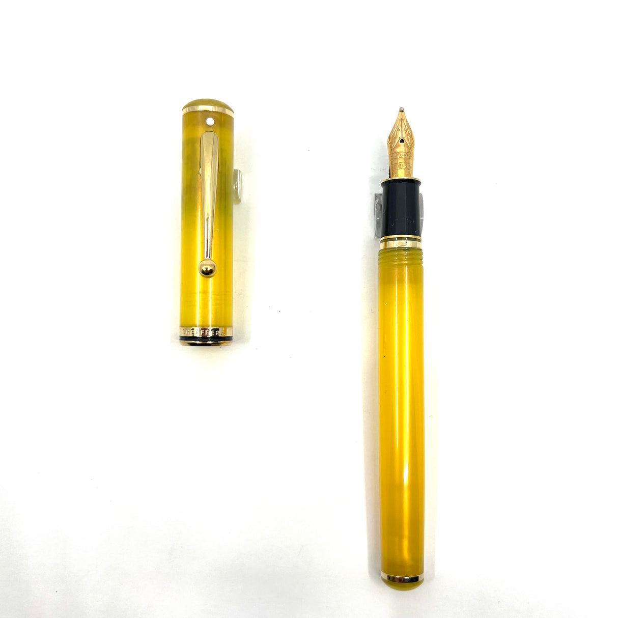 Sheaffer for Levenger Translucent Yellow Connaisseur Fountain Pen