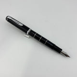 Pelikan Classic M215 Black with Silver Rings - Fountain Pen