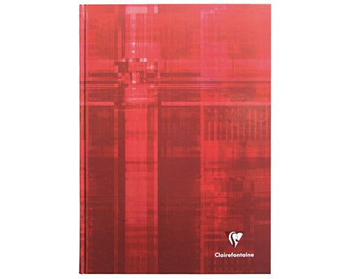 Clairefontaine Classic Notebooks Red 8 1/4 x 11 3/4 in. 192 Ruled Pages Hardcover Notebook