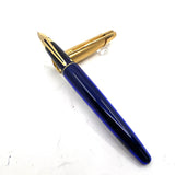 Waterman Edson Blue Translucent Fountain Pen