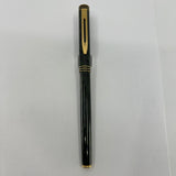 Waterman "Exclusive" Collection Green & Black Marble Lacquered  Fountain Pen   - Medium 18kt Gold  Nib