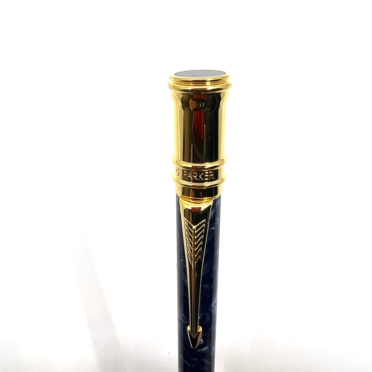 Parker Duofold  Marble Blue Ballpoint Pen