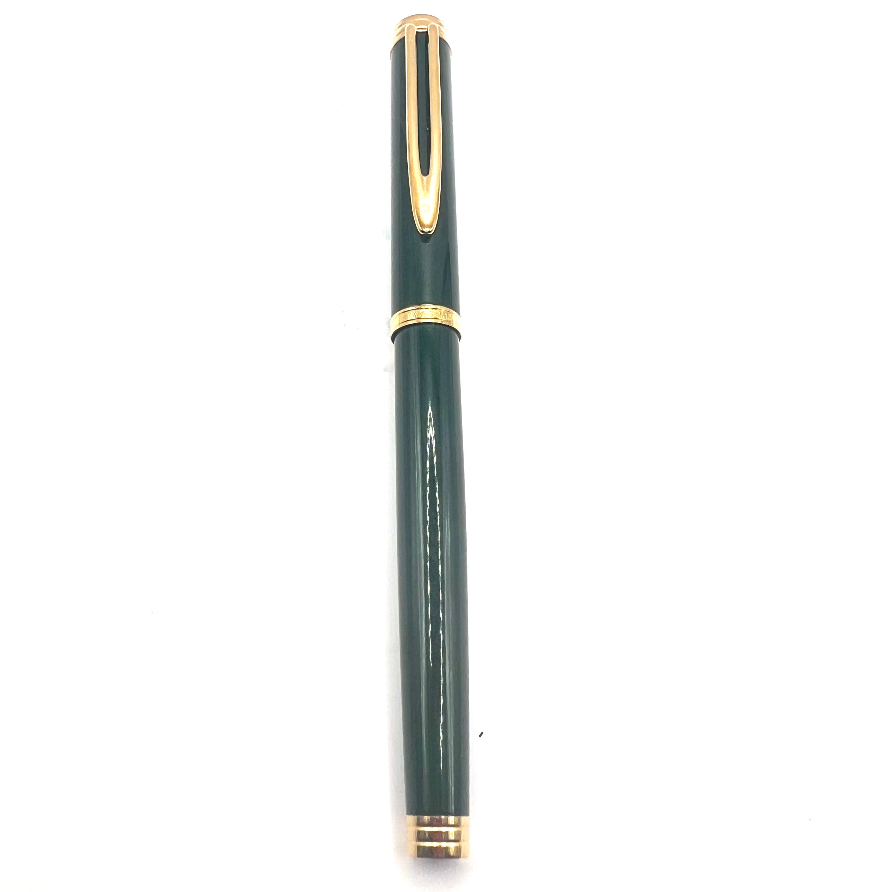 Waterman Gentleman Green Lacquer Rollerball – Fountain Pen Hospital