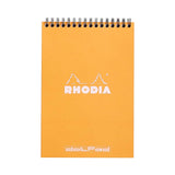 RHODIA ORANGE DOTTED NOTEPAD 5.8 X 8.3in (6 X 8 1/4)