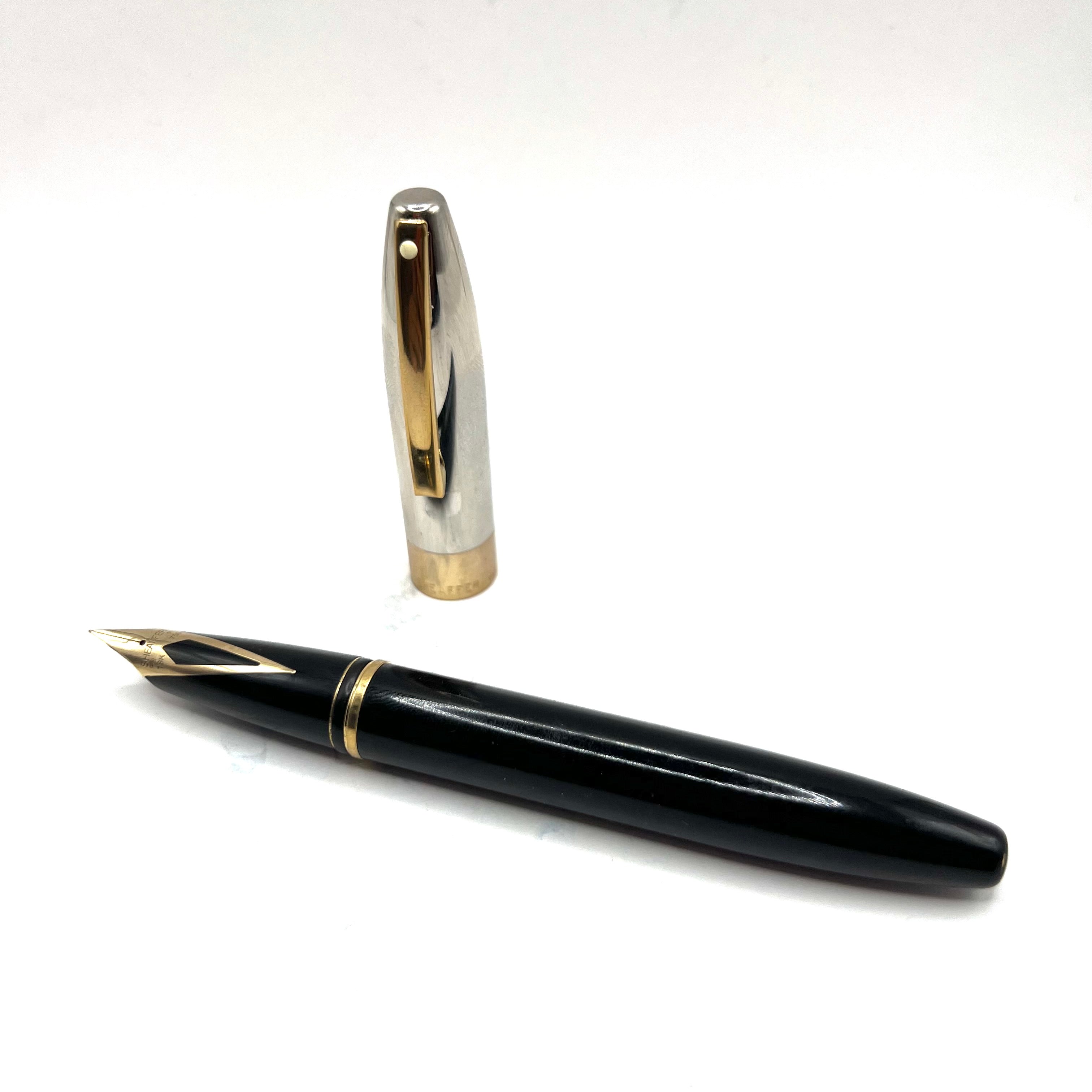 Sheaffer Legacy Heritage II Black Lacquer Fountain Pen/Palladium